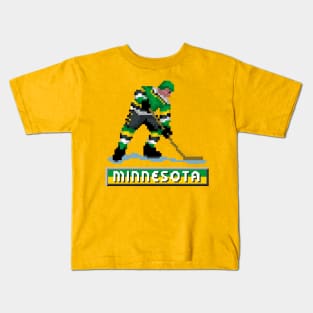 Retro Minnesota Hockey Kids T-Shirt